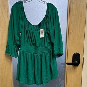 Torrid Green Midi Dress